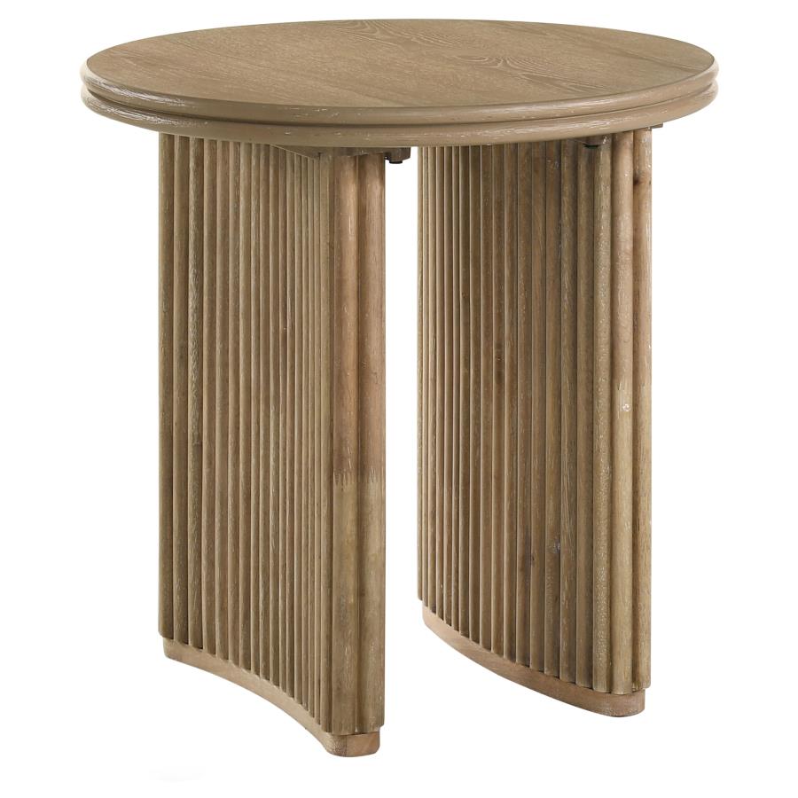 Adina Round Wood Table