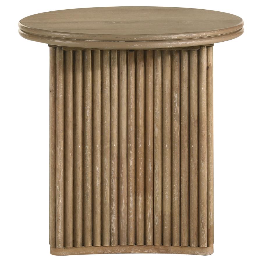 Adina - Round Wood Table