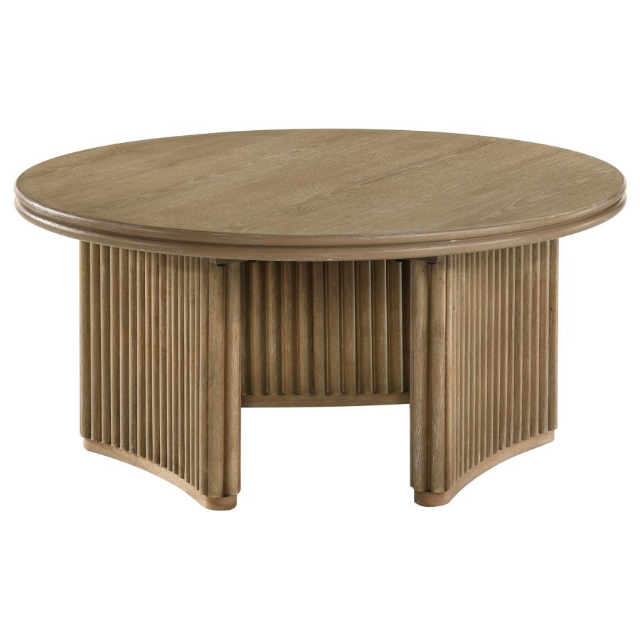 Adina - Round Coffee Table Set