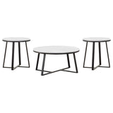 Hugo - Faux Marble Coffee Table Set