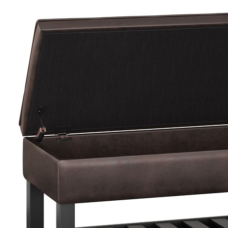 Cosmopolitan - Storage Ottoman Bench With Open Bottom - view 33