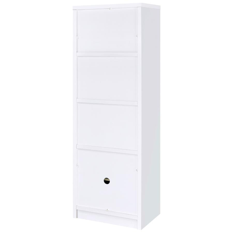 Laughlin - 3 Shelf Engineered Wood Media Tower