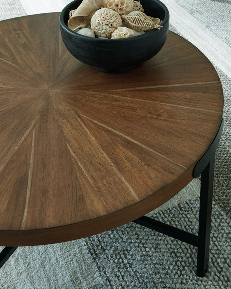 Crosstrail - Occasional Table Set (Set of 3) - Brown - view 6