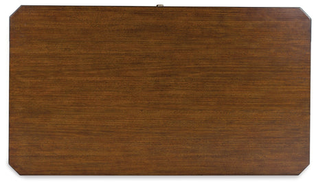 Trenmour - Medium Brown - Rectangular Cocktail Table by Signature Design by Ashley® | Bel Furniture