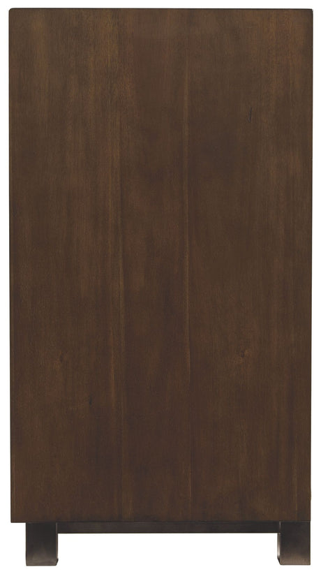 Starmore - Brown - XL TV Stand w/Fireplace Option by Signature Design by Ashley® | Bel Furniture