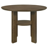 Ottowa - Round Counter Height Dining Table - Brown by Coaster Fine Furniture | Bel Furniture
