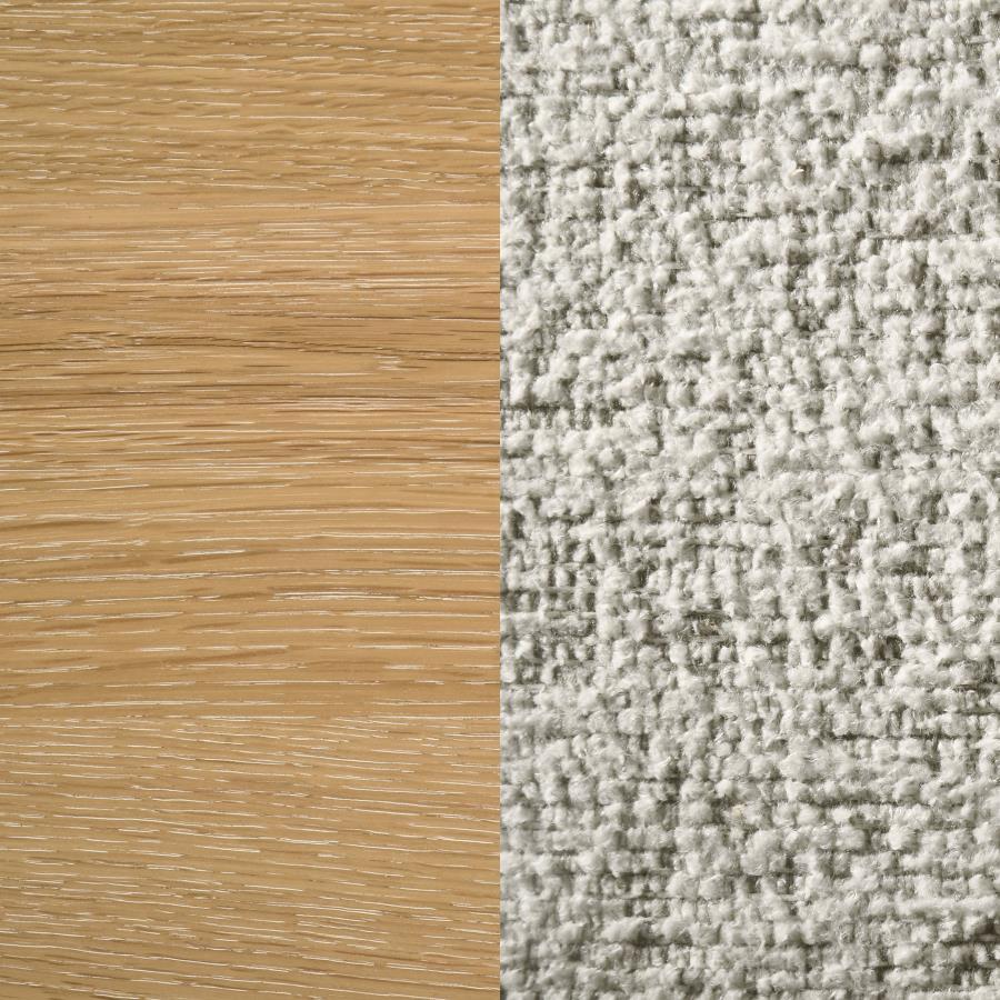 Duncan - 7 Piece Rectangular Wood Dining Table Set - Washed Oak