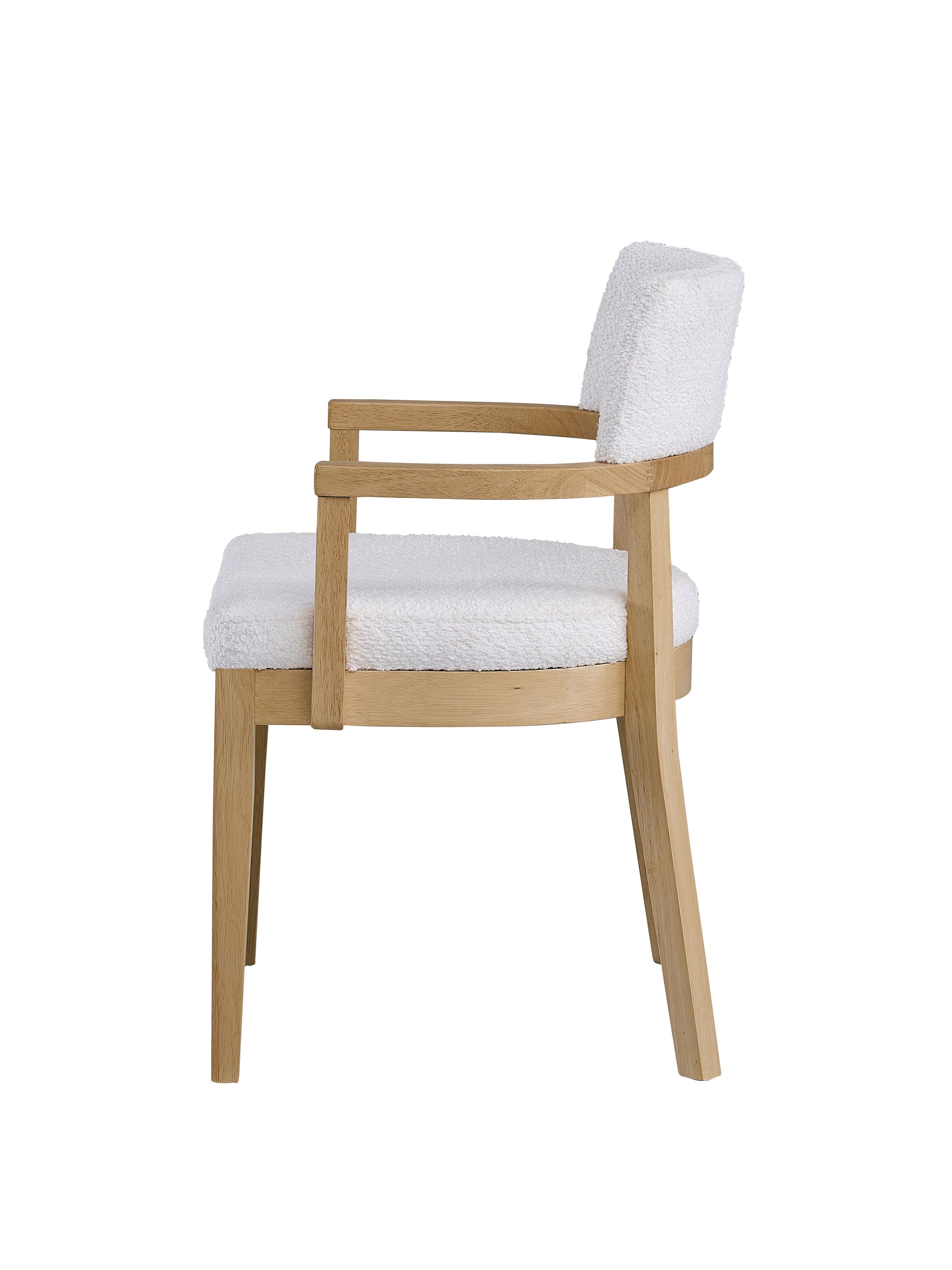 Kasem - Gorge Fabric Side Chair (Set of 2) - White