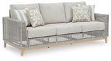 Seton Creek - Gray - 4 Pc. - Lounge Set by Signature Design by Ashley® | Bel Furniture