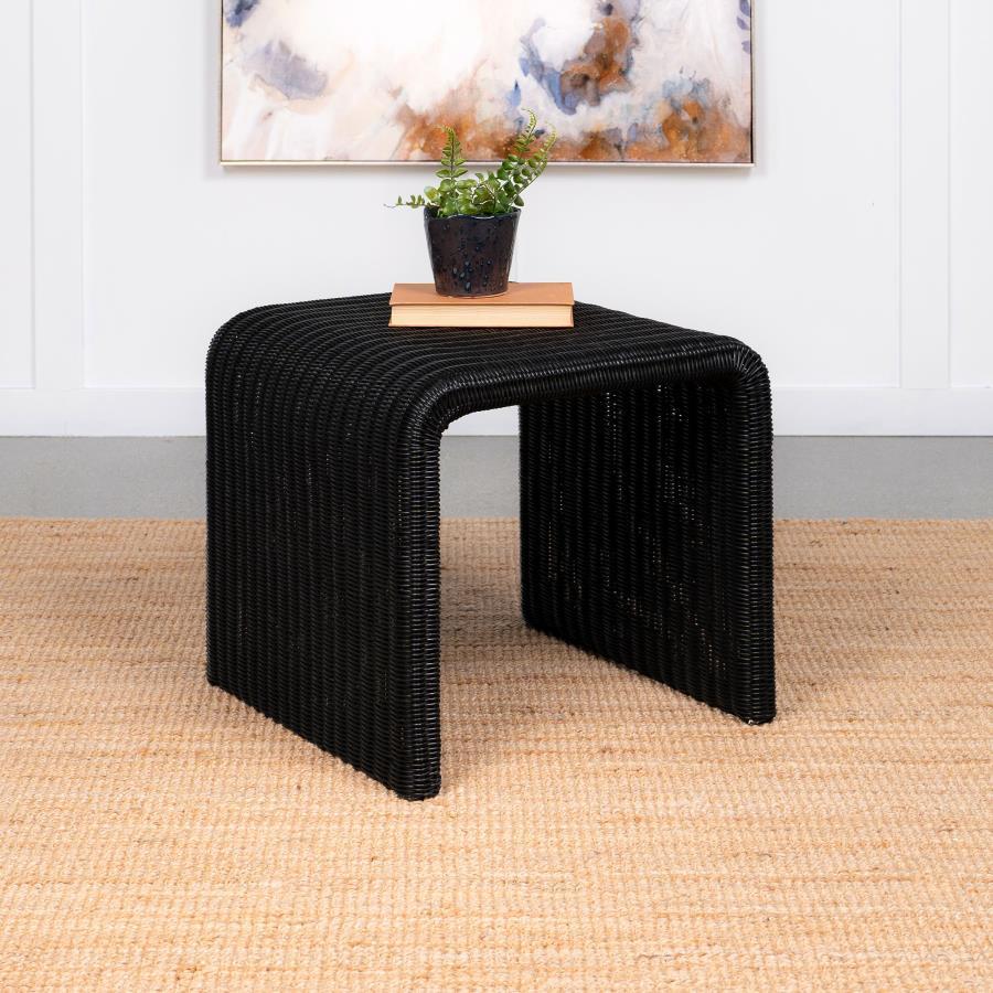 Cahya - Woven Rattan Table by Coaster Fine Furniture | Bel Furniture