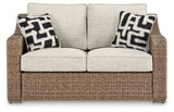 Beachcroft - Beige - Loveseat With Cushion by Signature Design by Ashley® | Bel Furniture