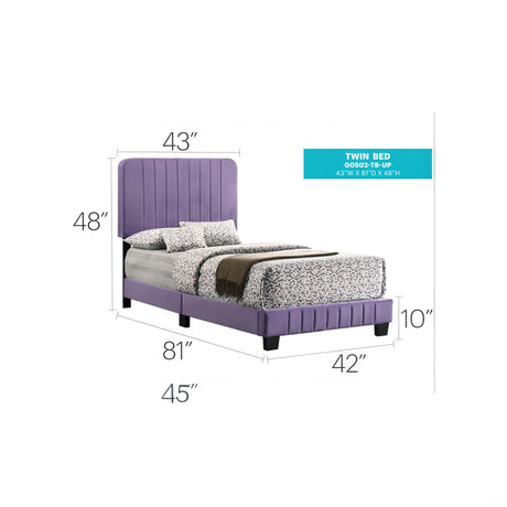 Channel Tufted Bed - view 34