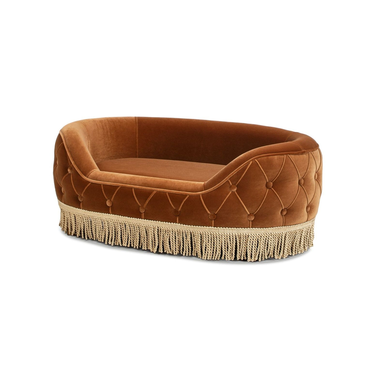 Monroe - Dog Sofa Bed - Burnt Orange