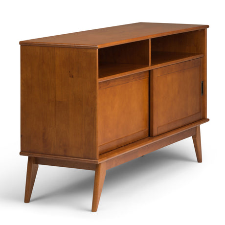 Draper - Handcrafted Mid Century Low TV Media Stand - view 31