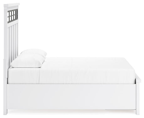 Ashbryn - Panel Storage Bed by Benchcraft® | Bel Furniture