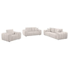 Burnett - Chenille Upholstered Sofa Set