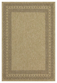 Earth - Polypropylene, Indoor, Outdoor Area Rug Versatile Elegance Light Brown 5' x 7' by Icona Home Decor | Bel Furniture