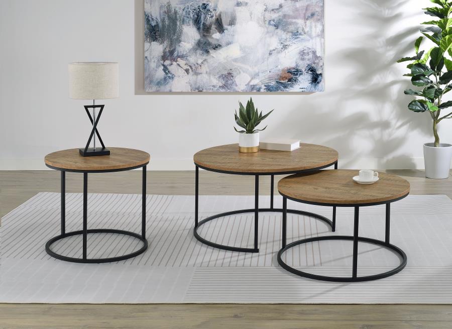 Lainey - Round Occasional Side End Table - Mango