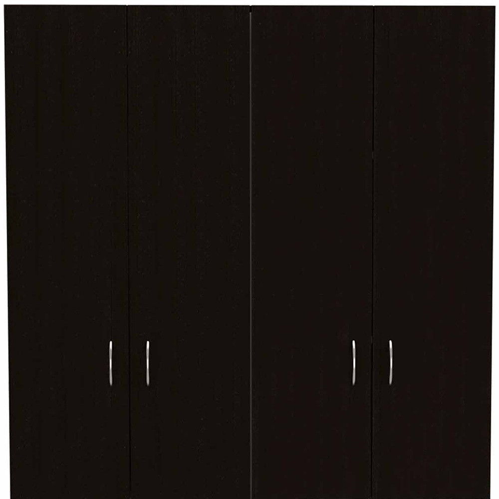 Armoire Combo Dresser - Black / White