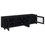 Jupiter - 3 Piece Entertainment Center TV Stand - Black
