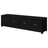 Jupiter - 3 Piece Entertainment Center TV Stand - Black