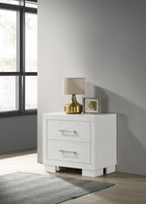 Jessica - 2-Drawer Nightstand by CoasterEssence | Bel Furniture