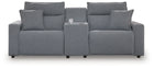 ModMax II - Salt And Pepper - Reclining Sectional