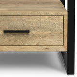 Riverside - Bedside Table - Natural by Simpli-Home | Bel Furniture