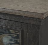 Tyler Creek - Black / Gray - Extra Large TV Stand by Signature Design by Ashley® | Bel Furniture