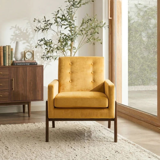Cole - Solid Wood Lounge Chair