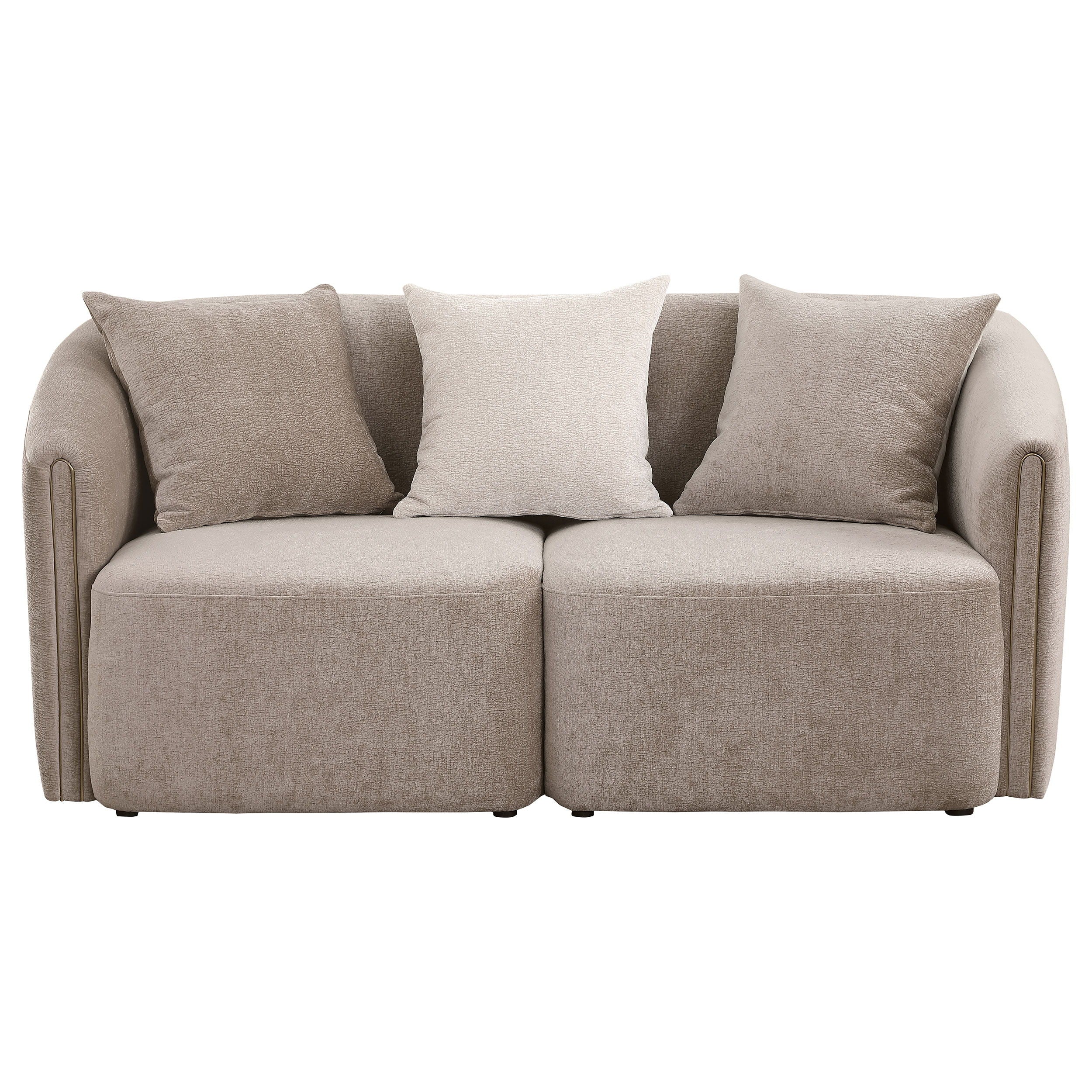 Townsend - Chenille Upholstered Sofa Set