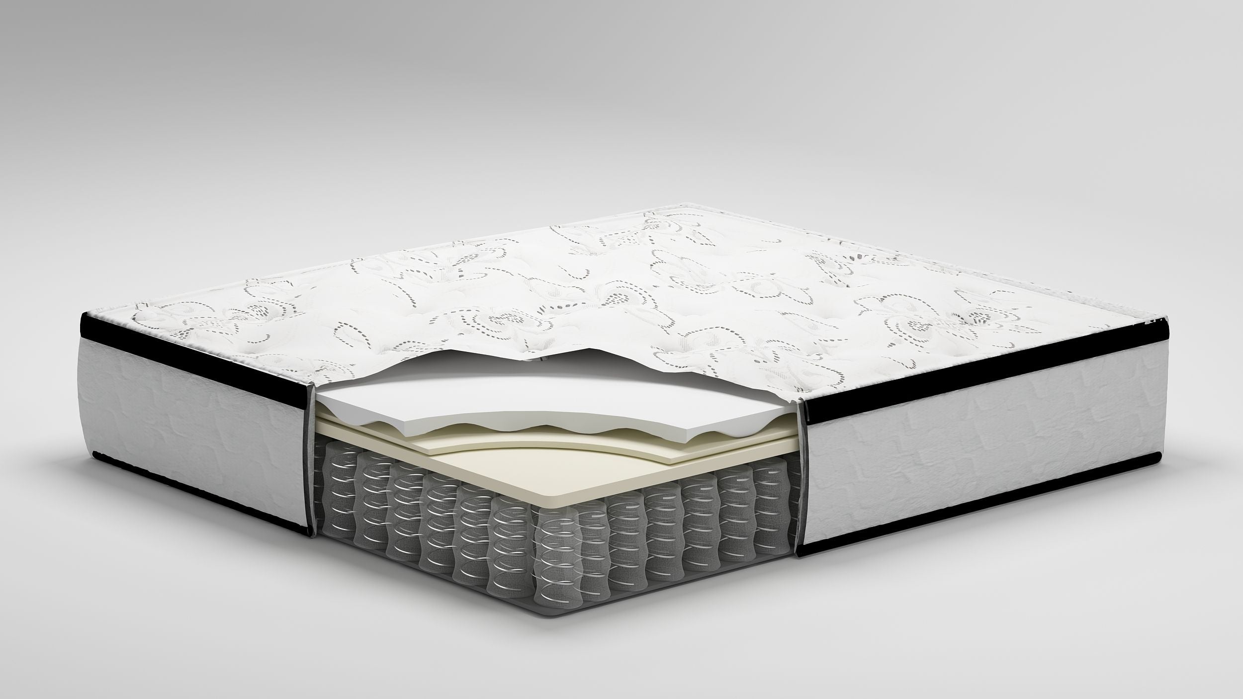 Chime - Ultra Plush Hybrid Mattress by Sierra Sleep® b | BEL Furniture