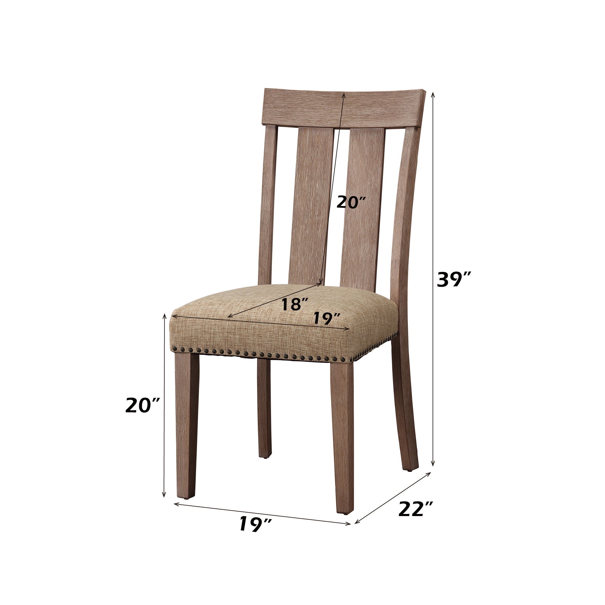 Nathaniel - Side Chair (Set of 2) - Maple