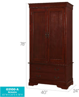 Elegant Traditional Armoire