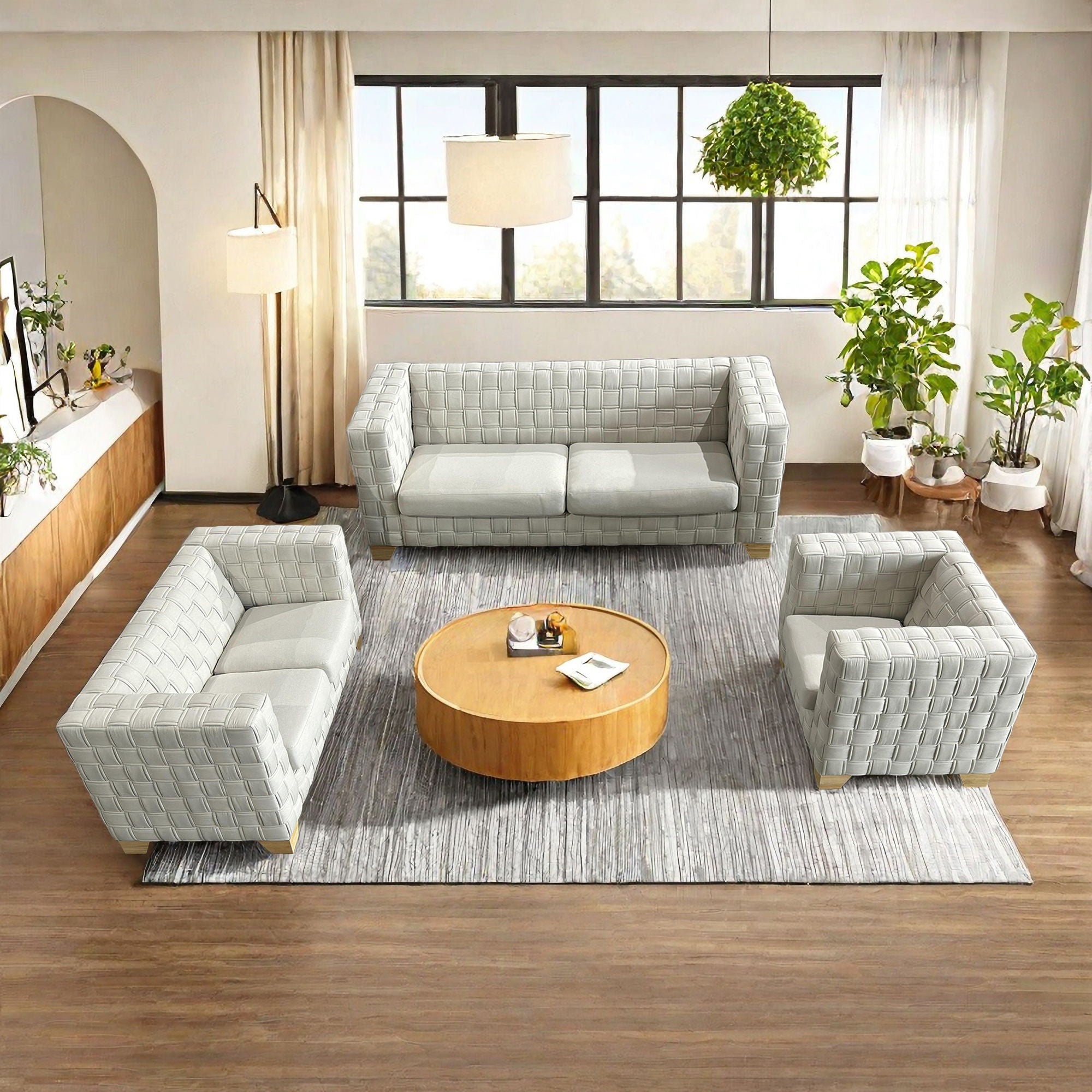 Sofa Set Include Chair Loveseat And Sofa