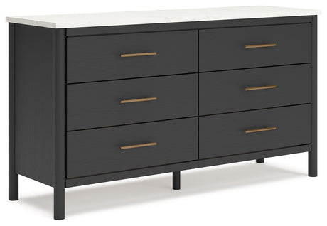 Cadmori - Six Drawer Dresser Black by Signature Design by Ashley® | Bel Furniture