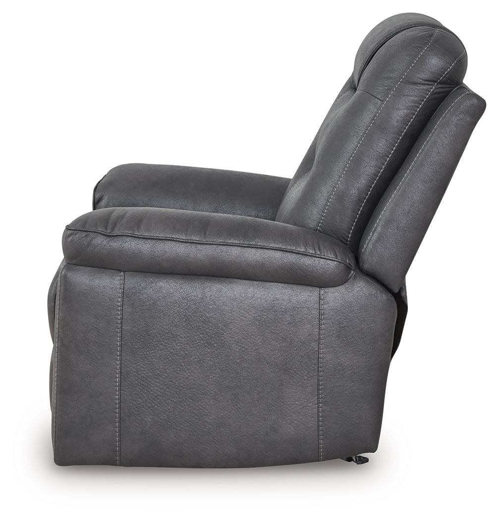 Stockworth - Granite - Rocker Recliner by Signature Design by Ashley® | Bel Furniture