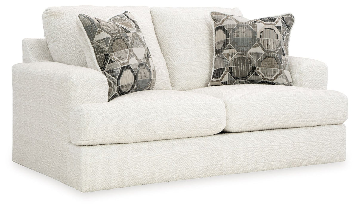 Karinne - Loveseat White by Signature Design by Ashley® | Bel Furniture