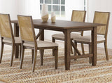 Matisse - Rectangular Wood Dining Table - Dark Brown by Coaster Fine Furniture | Bel Furniture