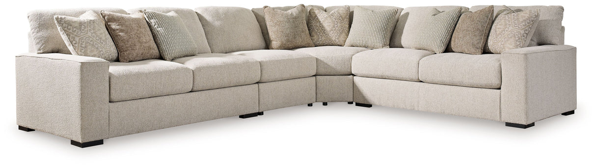 Ballyton - Sectional Beige 4 Pc. Sectional by Benchcraft® | Bel Furniture