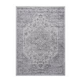 Marfi - 8' X 10' Oriental Area Rug - Silver