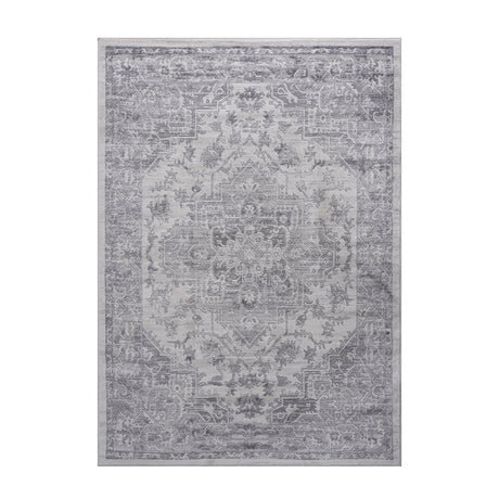 Marfi - 6' X 9' Oriental Area Rug - Silver - view 4