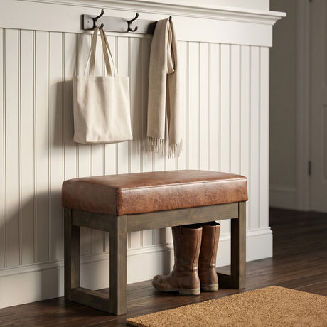 Milltown - Upholstered Ottoman Bench - view 63