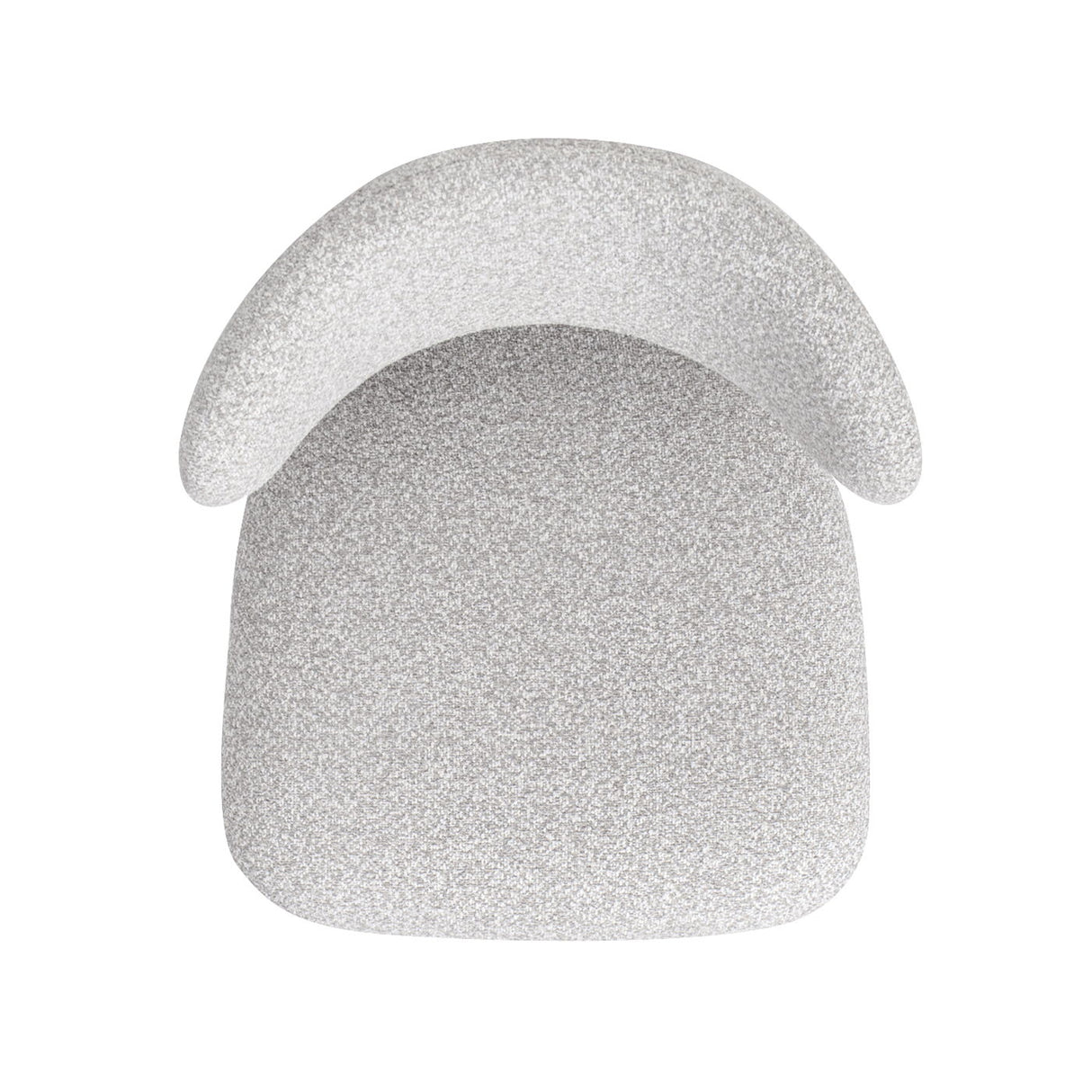 Locke - Modern Upholstered Dining Chair With Frame - Salt / Pepper by Jennifer Taylor Home | Bel Furniture