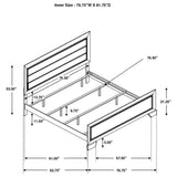Kauffman - Panel Bed by CoasterEveryday | Bel Furniture