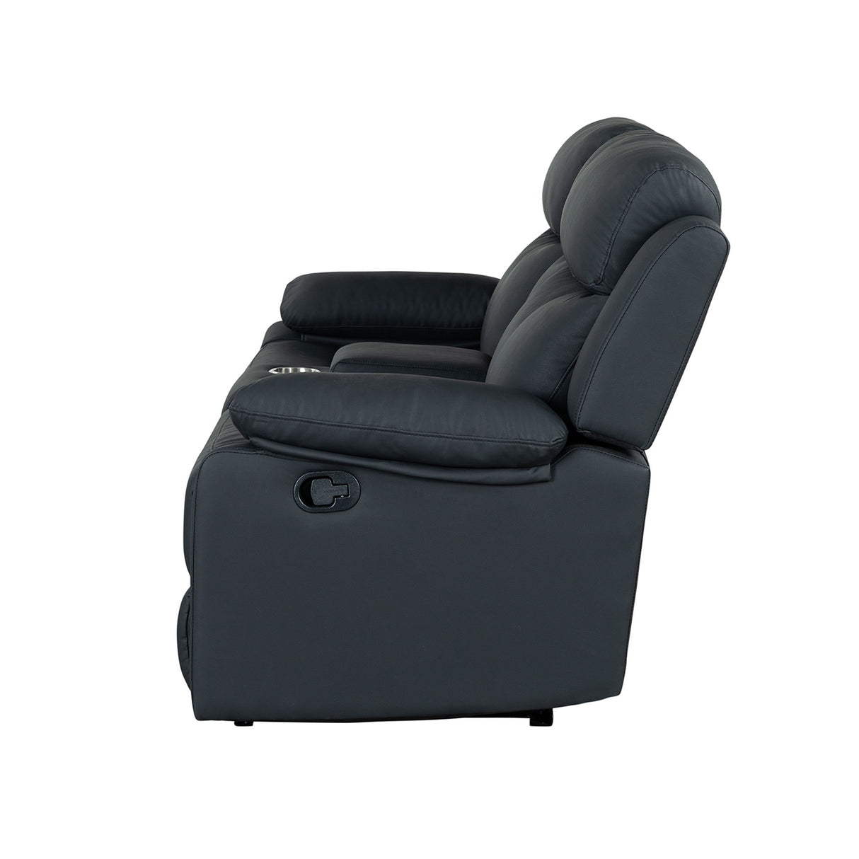 Blanche - Console Reclining Loveseat With LED Lights