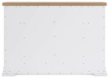 Ashbryn - White / Natural - Dresser by Benchcraft® | Bel Furniture