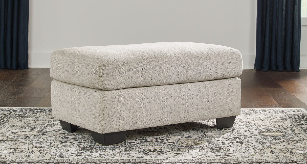 Vayda - Pebble - Ottoman by Signature Design by Ashley® | Bel Furniture