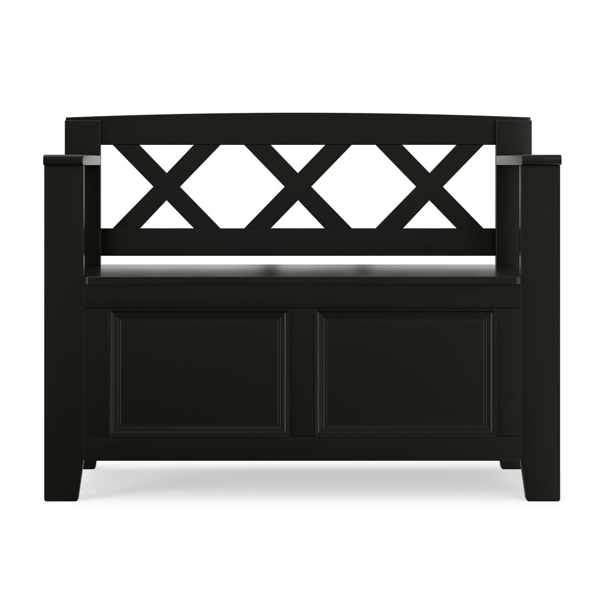 Amherst - Small Transitional Entryway Storage Bench