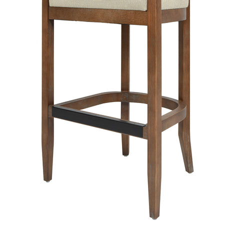 Americana - Mid-Century Modern Cane Back Counter Stool - view 36